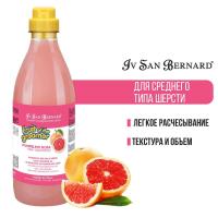 Шампунь Iv San Bernard Fruit of the Groomer Pink Grapefruit для шерсти средней длины с витаминами 1 л