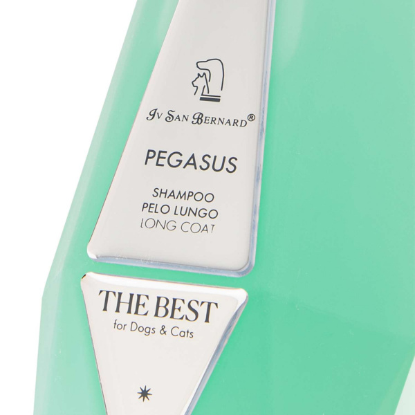Шампунь Iv San Bernard The Best line Pegasus для длинной шерсти с экстрактом мальвы 550 мл