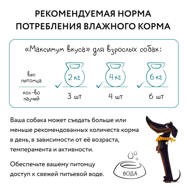 Пауч Мнямс томленая говядина в соусе для собак "Максимум вкуса" 85 г