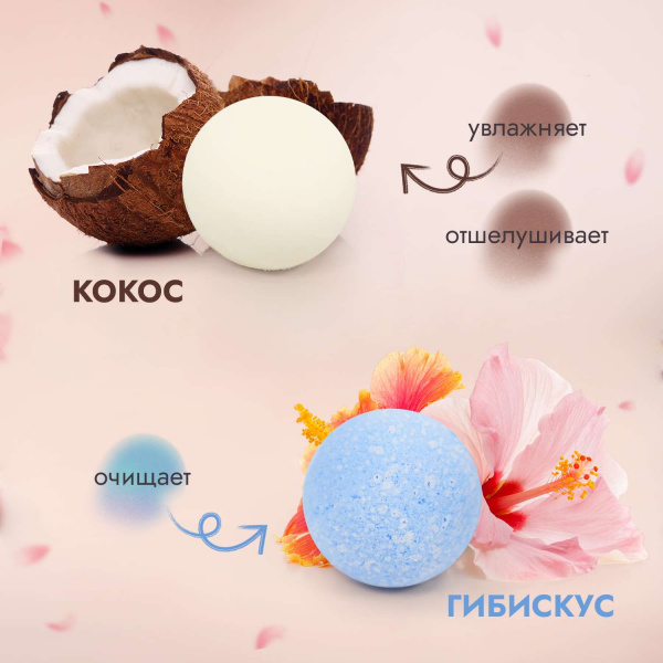 Расслабляющие шипучие бомбочки Iv San Bernard для SPA 8 шт.