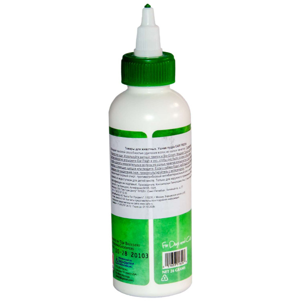 Пудра Bio-Groom Ear Fresh для ухода за ушами собак и кошек 24 г