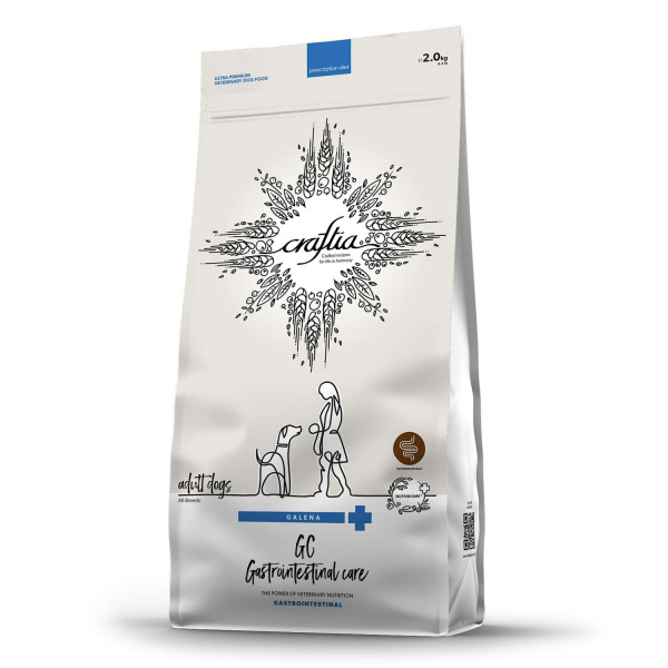 Ветеринарная диета CRAFTIA GALENA DOG GASTROINTESTINAL CARE Гастроинтестинал для собак при заболеваниях ЖКТ 2 кг