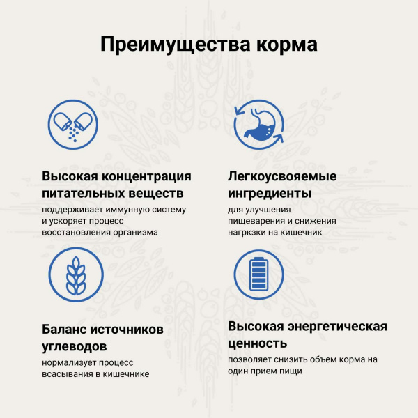 Ветеринарная диета CRAFTIA GALENA CAT RECOVERY & CONVALESCENCE CARE Рекавери энд Конвалесенс для кошек поддержка в период восстановления и реабилитации 1,4 кг